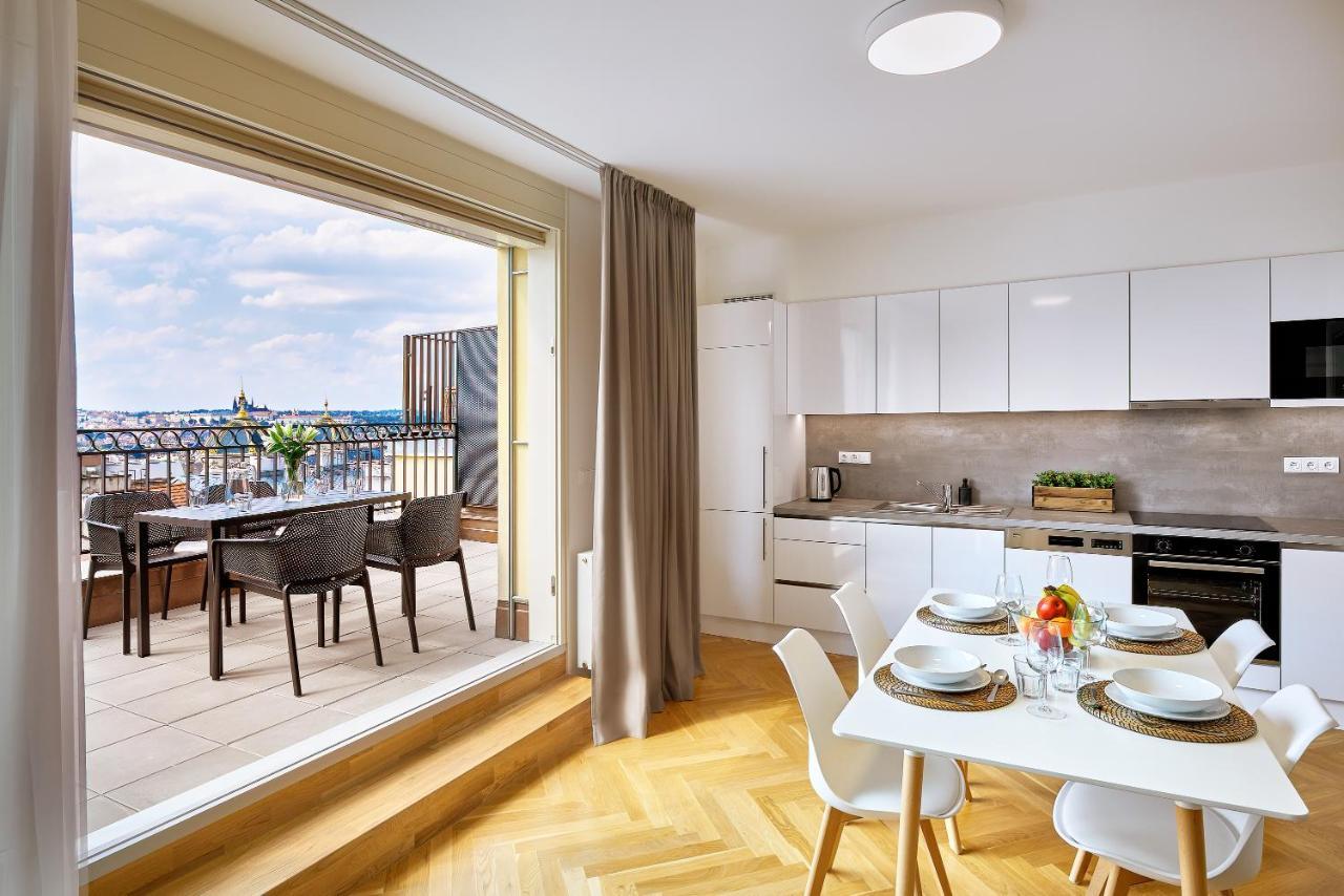 Downtown Suites Rubesova Prague Ngoại thất bức ảnh