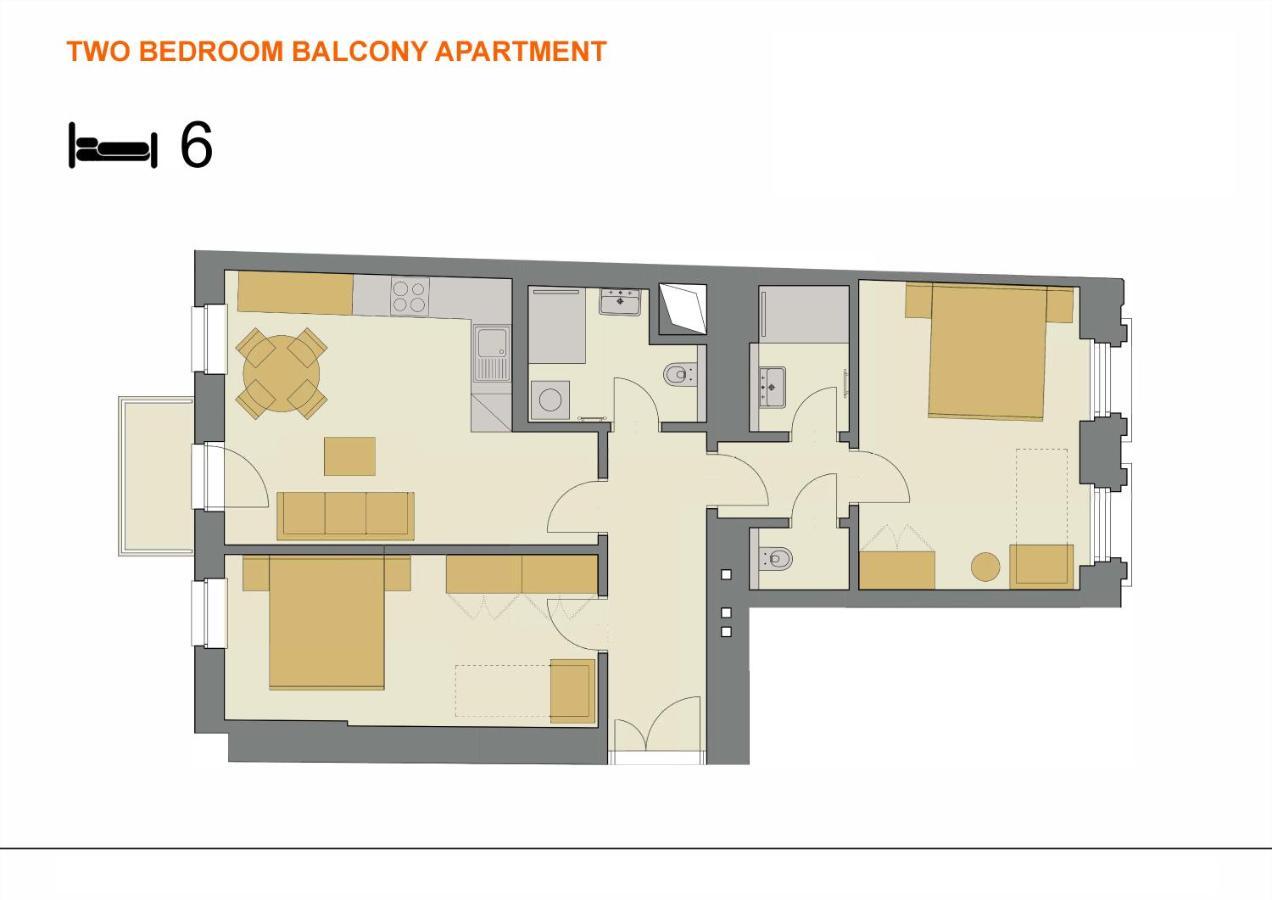 Downtown Suites Rubesova Prague Ngoại thất bức ảnh