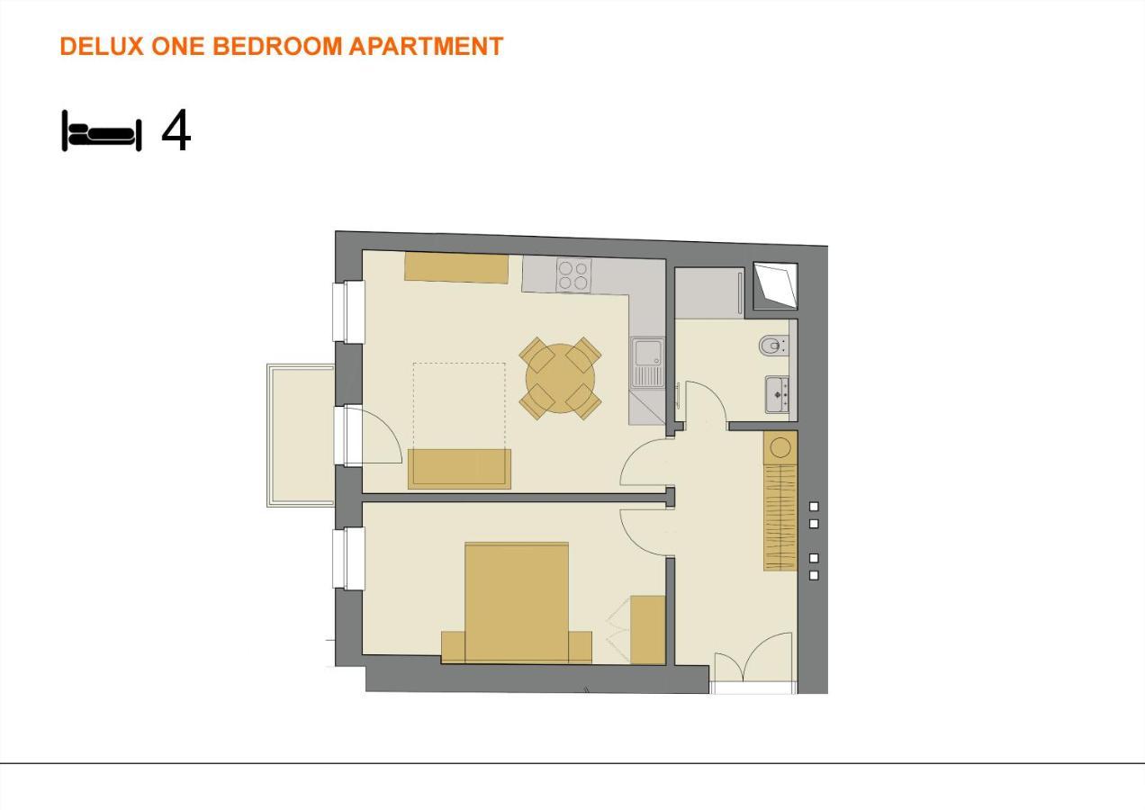 Downtown Suites Rubesova Prague Ngoại thất bức ảnh